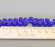 Шпинель синяя бусины капли бриолеты 10х7 