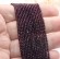 Шпинель цвет тёмный аметист бусины 2 мм нить 38 см