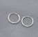Швензы серебряные кольца Конго 15х1,6  мм 