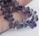 Иолит натуральный бусины капли бриолеты 7-9х4,6-4,8 мм