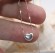 Бусина серебряная Сердечко глянцевое 7х7,5х5,1 мм серебро