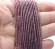 Шпинель цвет светлый аметист бусины 2 мм нить 37,5 см